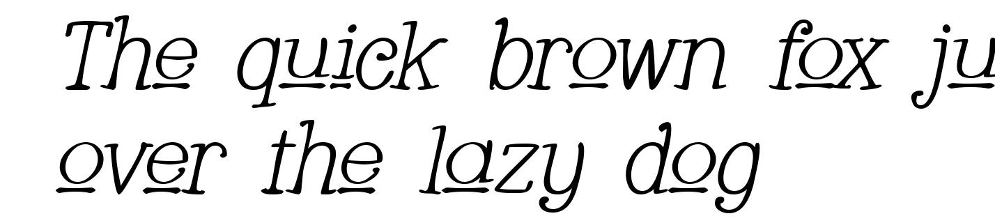 Whackadoo Upper Italic