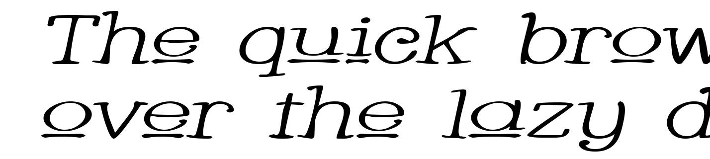 Whackadoo Upper Wide Italic