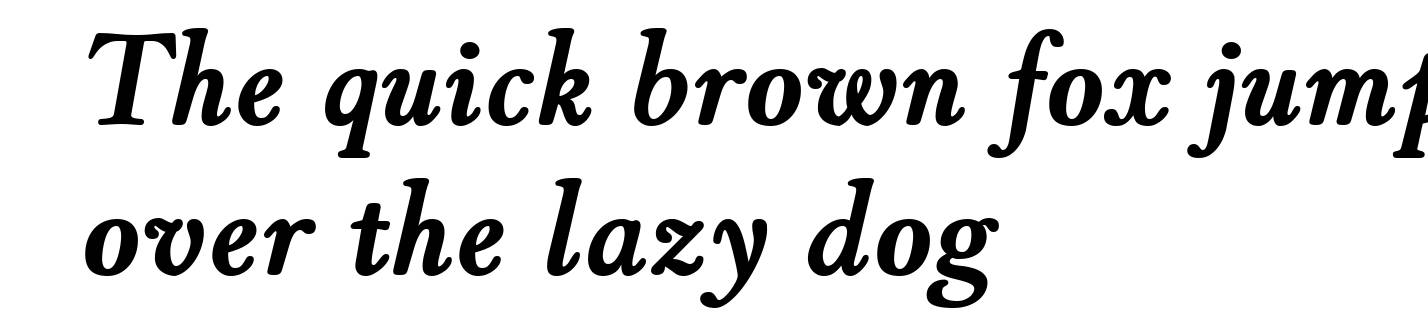 Winthorpe Rg Bold Italic