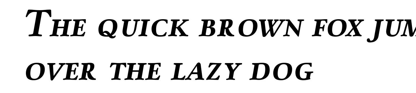 Winthorpe Sc Bold Italic
