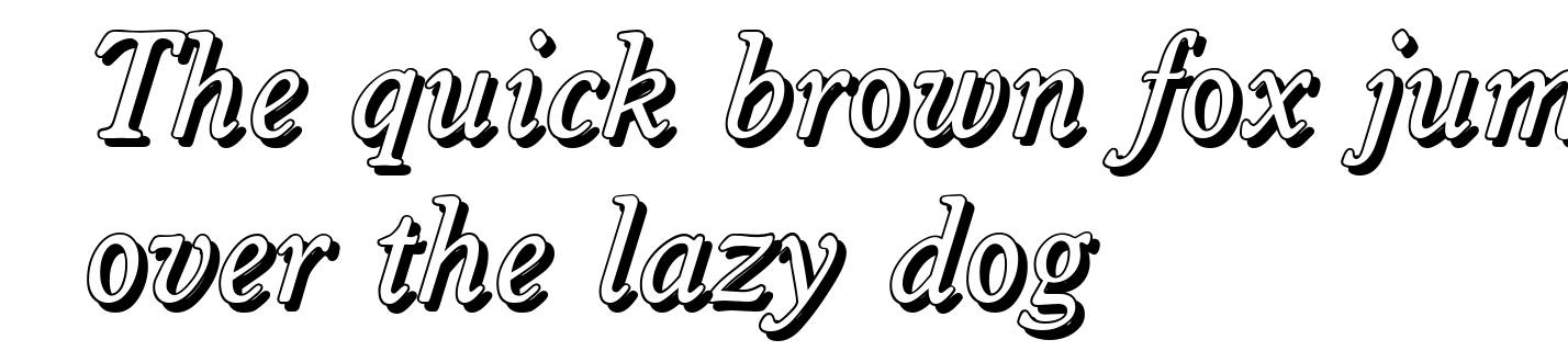 WorcesterShadow-Italic