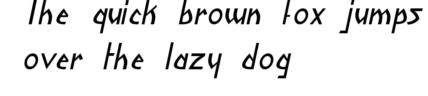 Yoshitoshi Italic