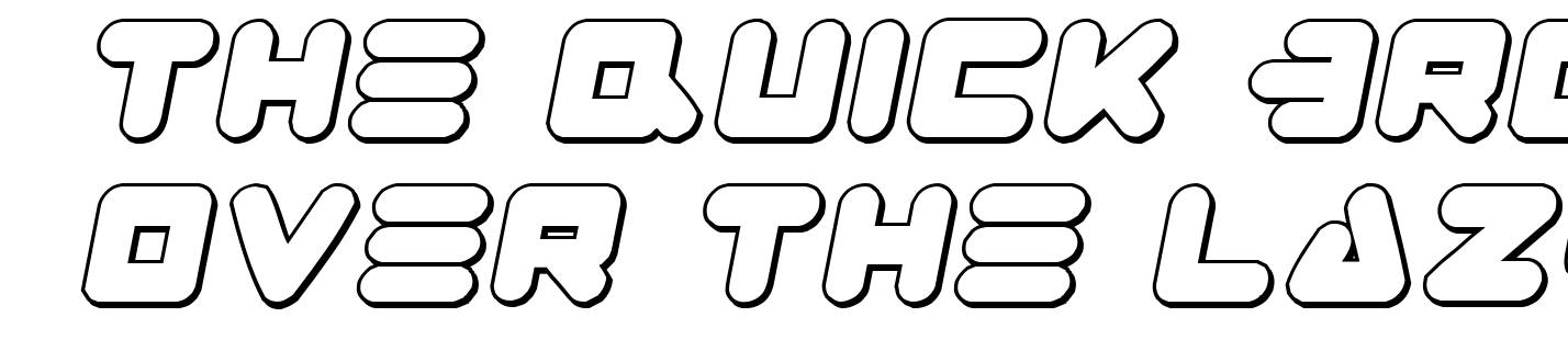 Zealot Outline Italic