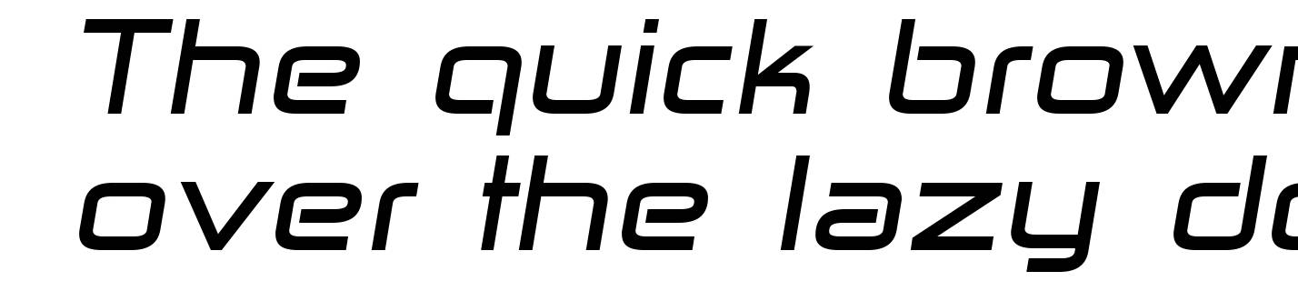 Zekton Ex Bold Italic