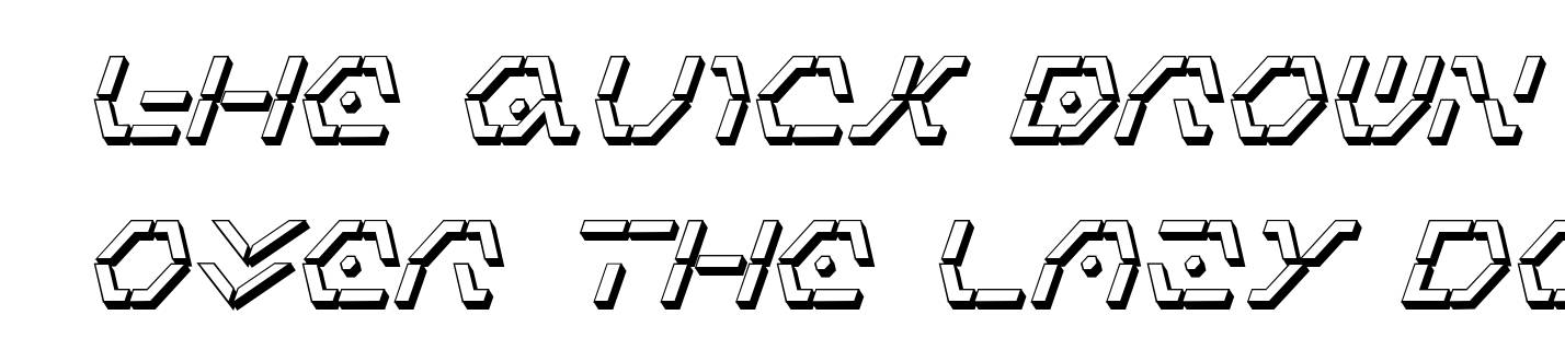 Zeta Sentry 3D Italic
