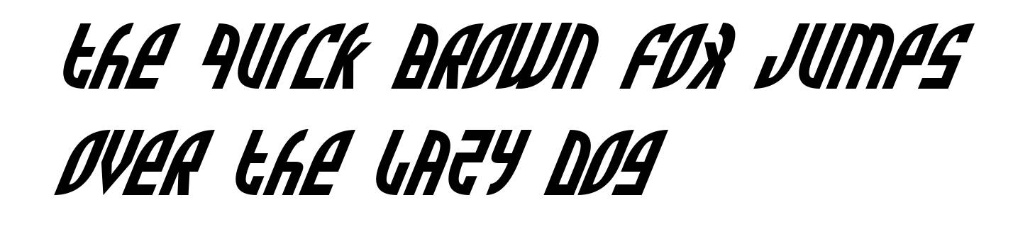 Zone Rider Italic